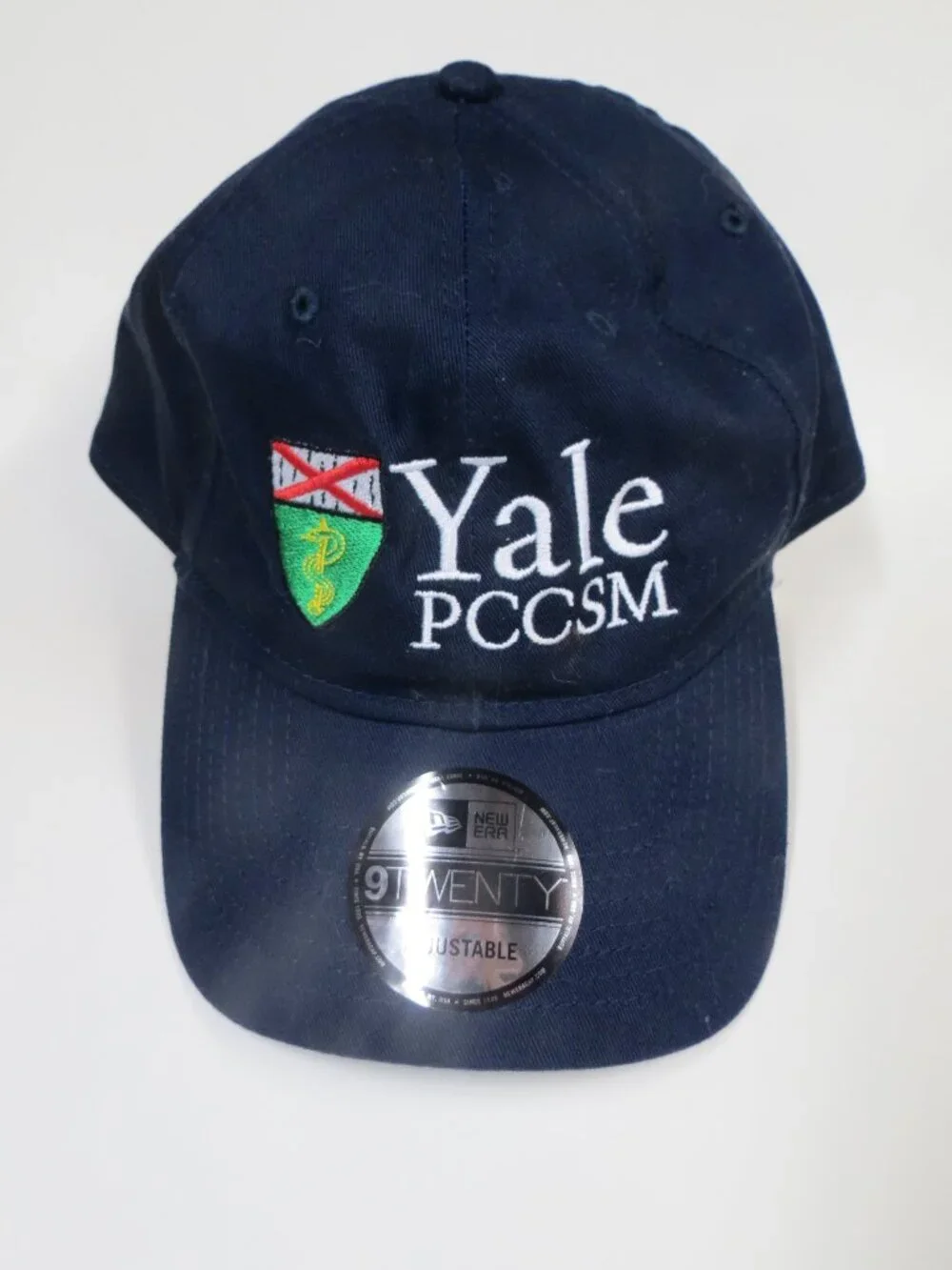 Yale University Medicine Crest Adjustable Baseball Cap PCCSM